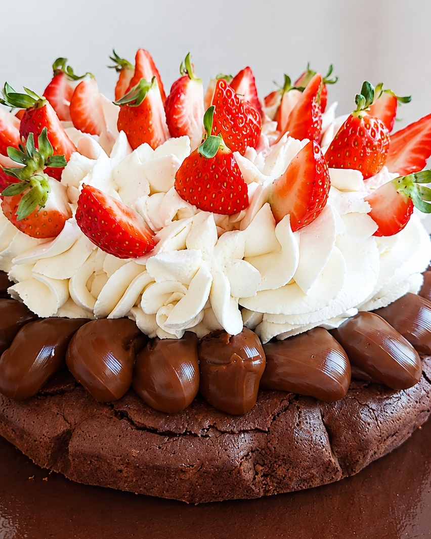 Tarta Brownie (RINDE DE 6 A 8 PORCIONES)