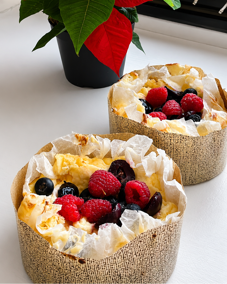Tarta de Queso (RINDE  DE 3 A 4 PORCIONES)
