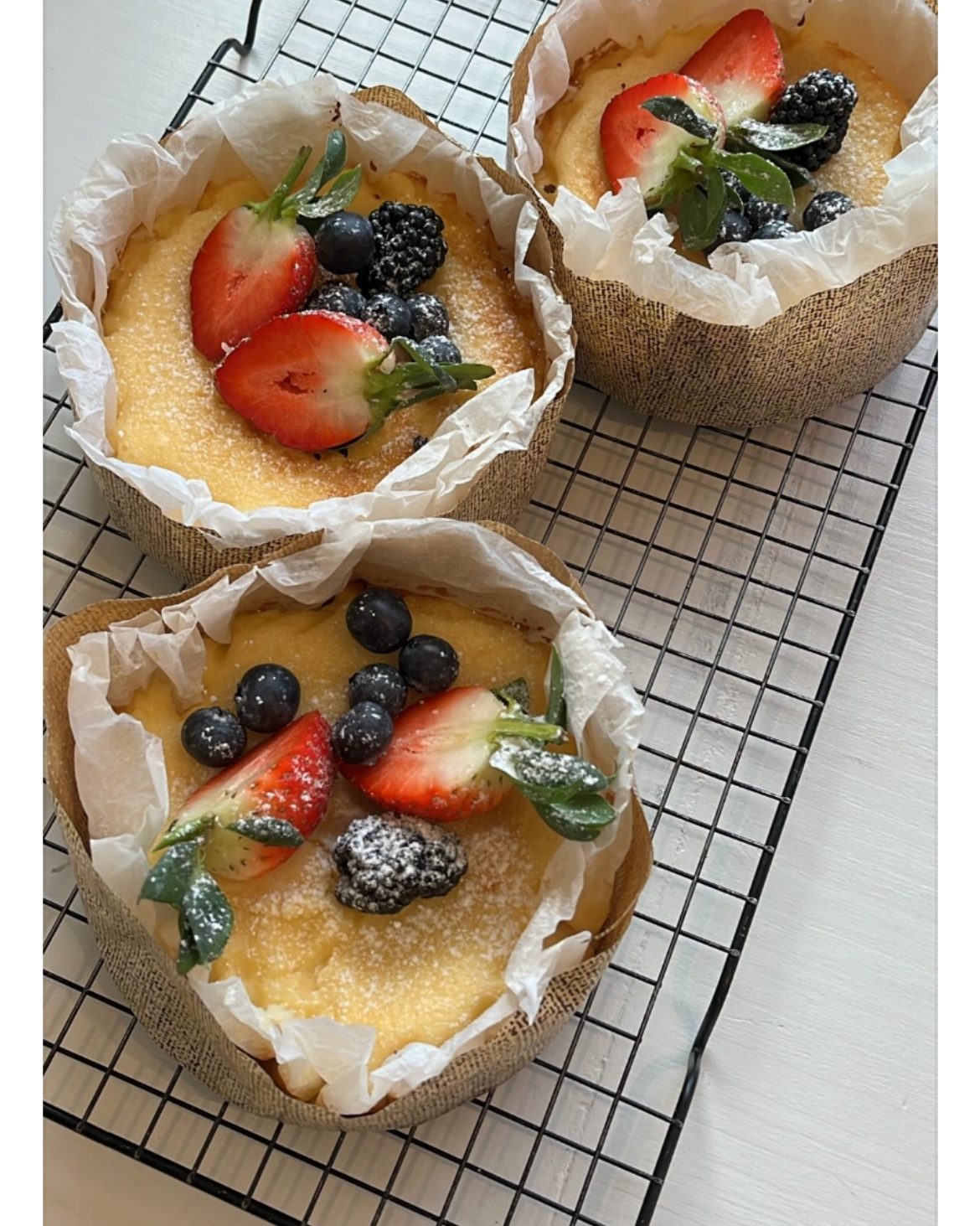Tarta de Queso (RINDE  DE 3 A 4 PORCIONES)