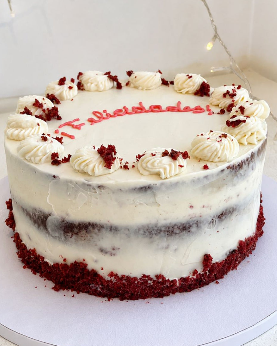 Tarta Red Velvet P/ 6 A 8 PORCIONES